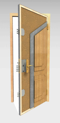 puerta blindada - DISMAUR Cerrajero